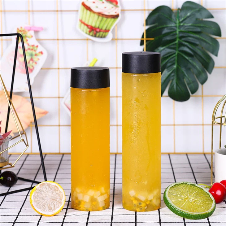 Fliexken tal-meraq tal-plastik tond 16oz b'għotjien suwed