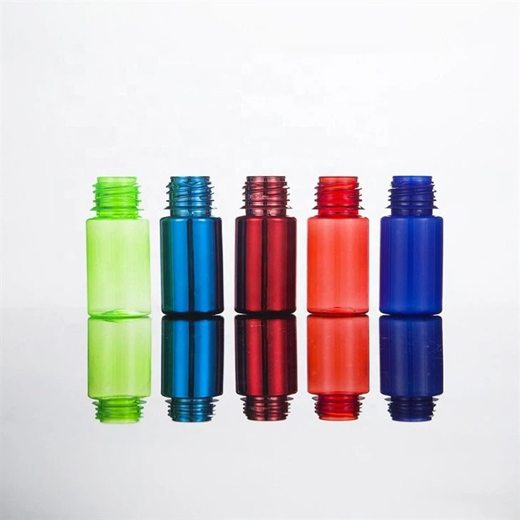 PET Plastic Squeeze Liquid Bottle With Child Proof Resistant Cap