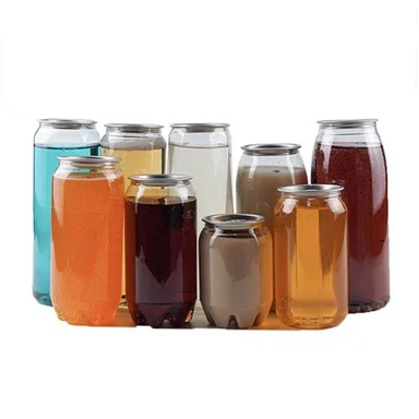 NH Bejgħ Pet Can Laned tas-Soda Beverage Jar